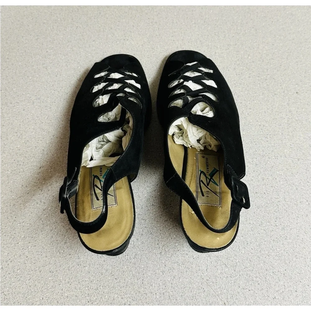 Ros Hommerson‎ Black Women's Platform Sandals